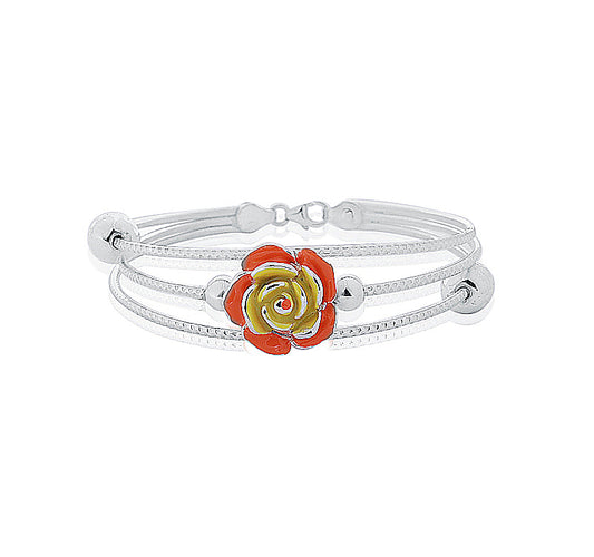 Sunrise Rose Silver 925 Kada