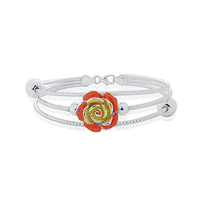 Sunrise Rose Silver 925 Kada