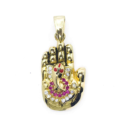 Ashish Ganesh Silver 925 Pendant