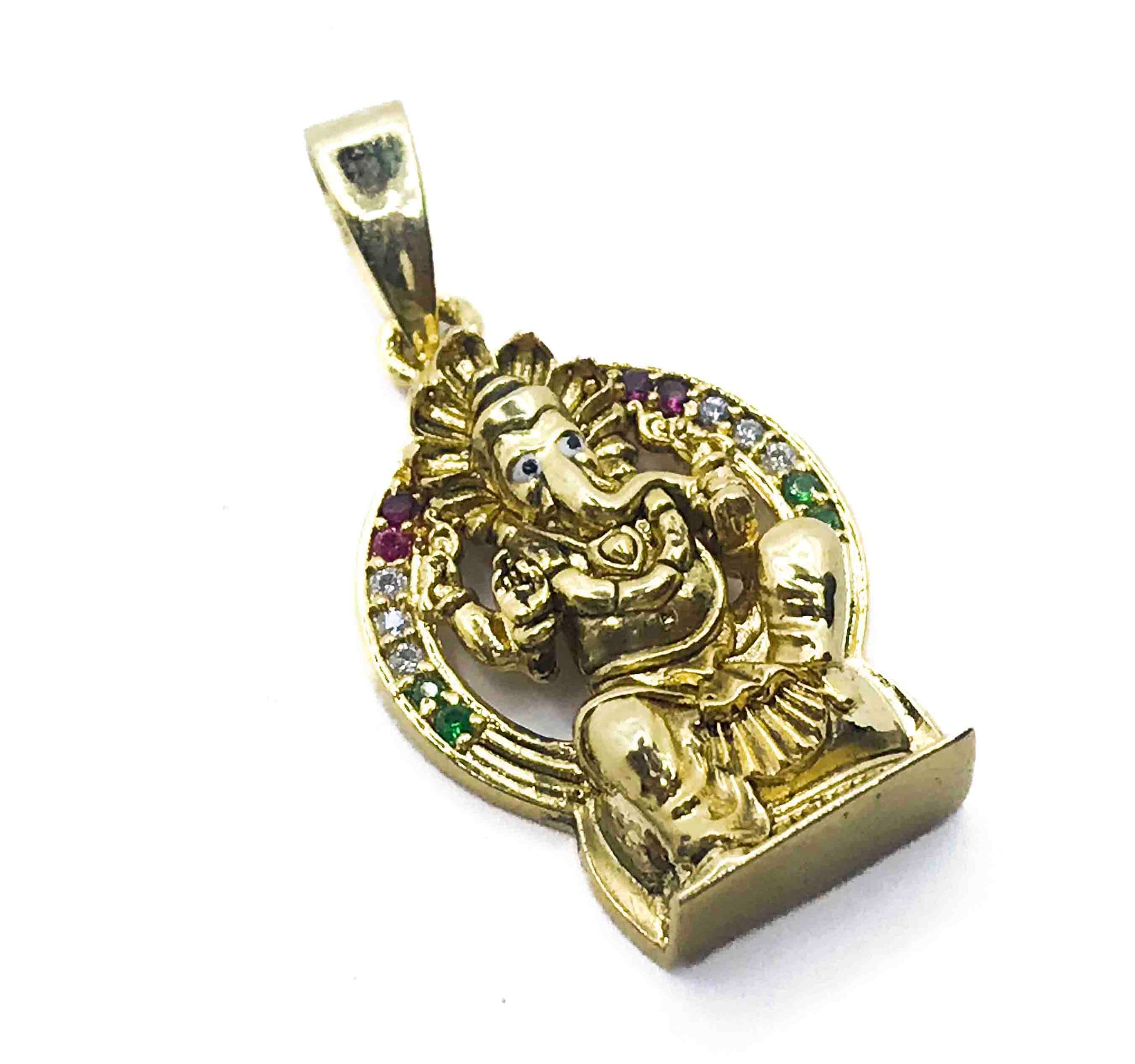 Gajanan Silver 925 Pendant