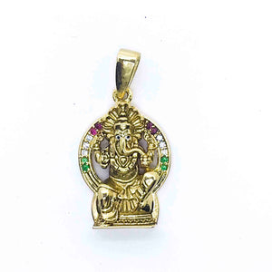 Gajanan Silver 925 Pendant