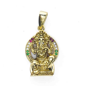 Gajanan Silver 925 Pendant