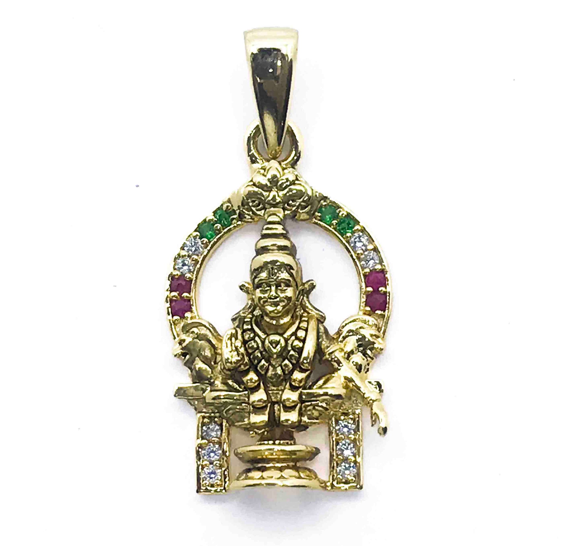 Shiva Silver 925 Pendant