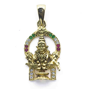 Shiva Silver 925 Pendant