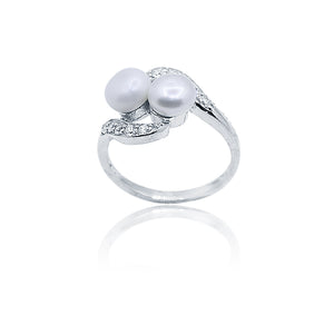 Bhanu Pearl Silver 925 Ring