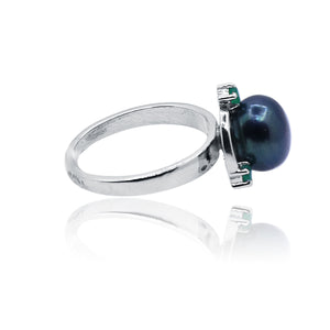 Aabha Pearl Silver 925 Ring