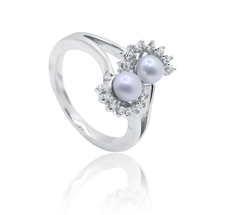 Anamika Pearl Silver 925 Ring