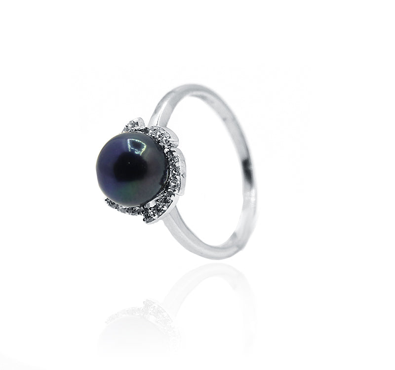 Akshita Pearl Silver 925 Ring