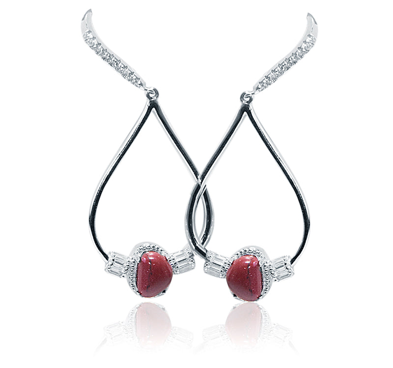 Italian Kuhu Silver 925 Earrings