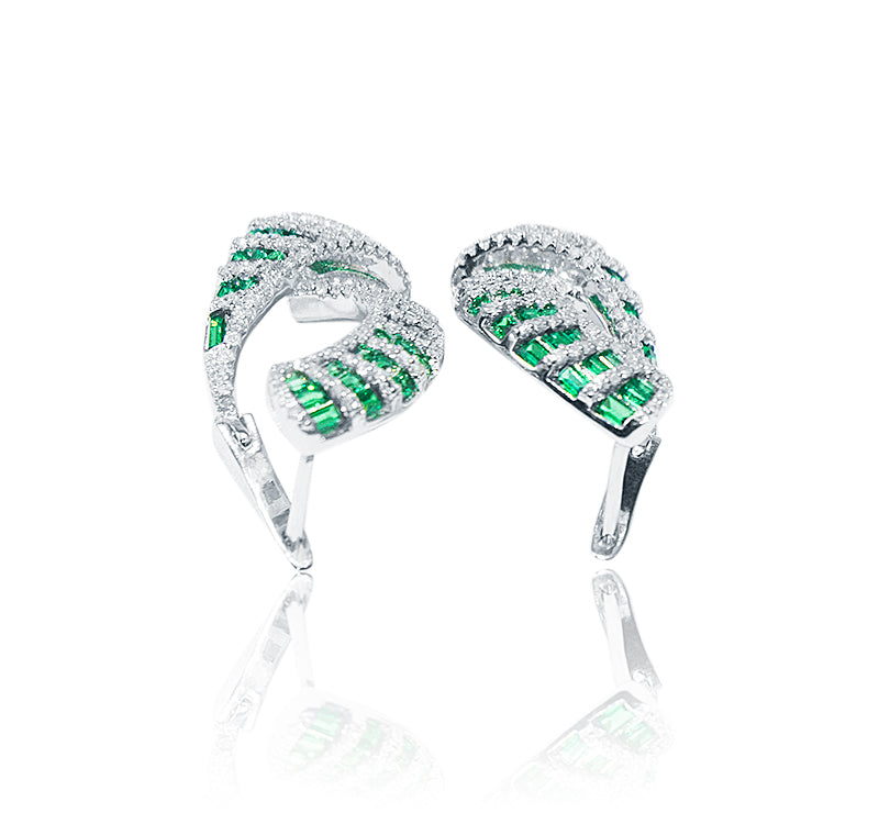 Italian Odina Silver 925 Earrings