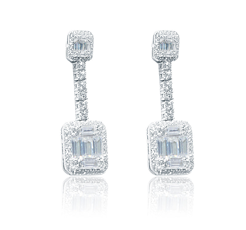 Italian Athena Silver 925 Earrings