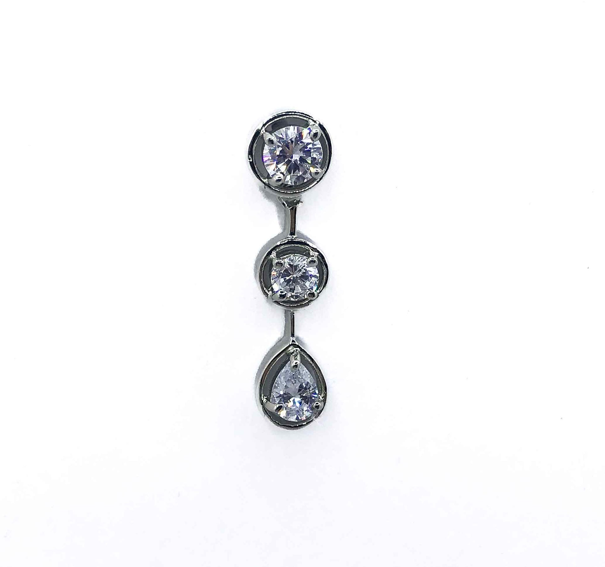 Dressy Crystal Silver 925 Swarovski Earrings