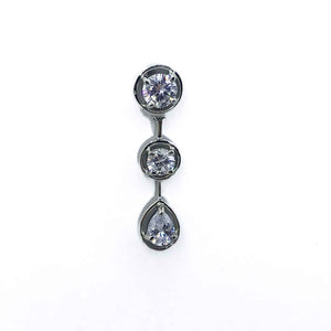 Dressy Crystal Silver 925 Swarovski Earrings