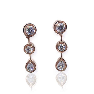 Flashy Crystal Silver 925  Swarovski Earrings