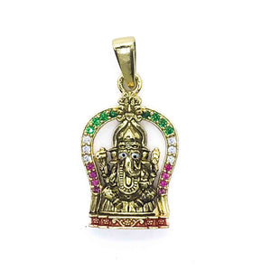 Ganesha Idol Silver 925 Pendant