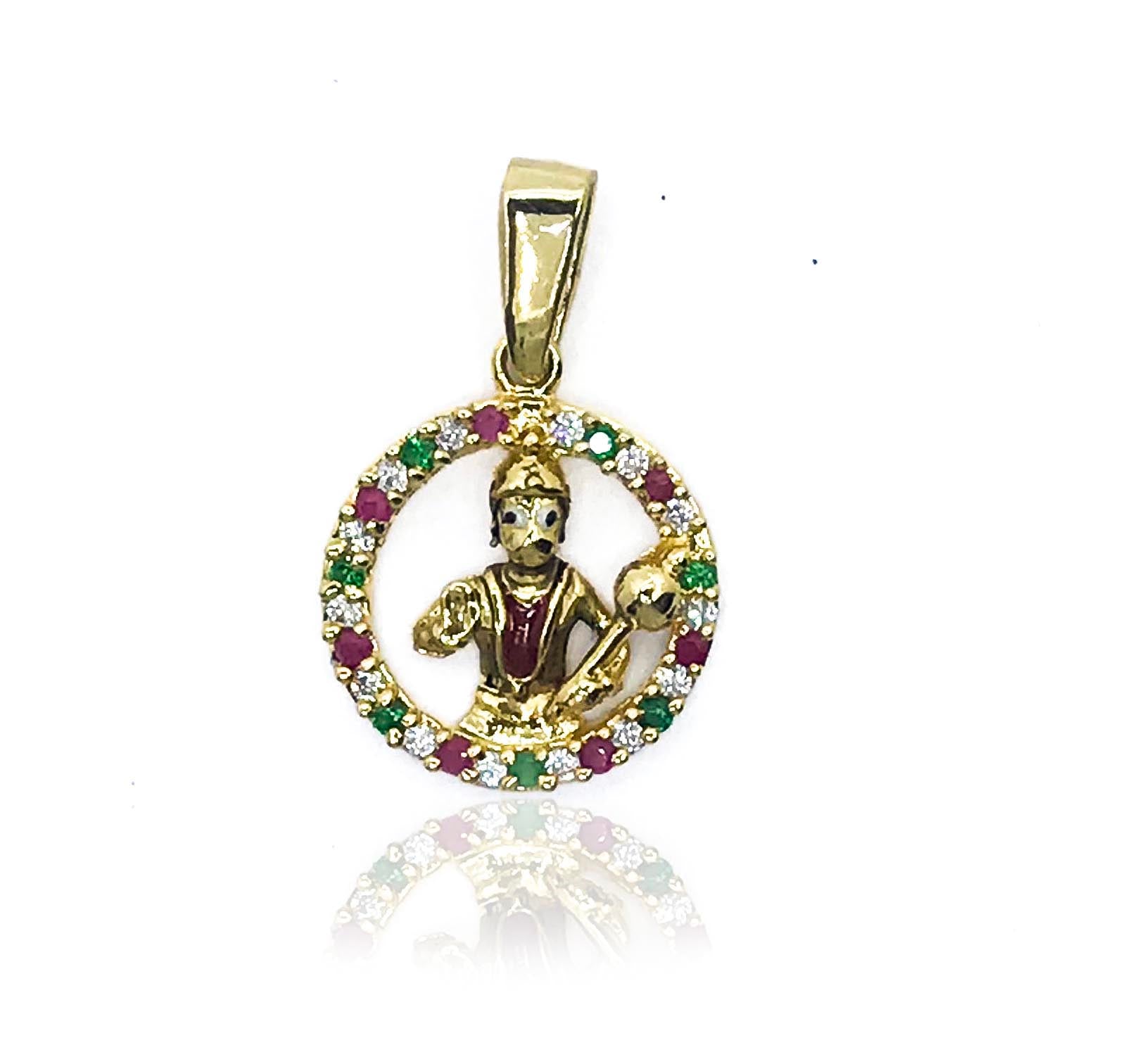 Bajrangbali Silver 925 Pendant