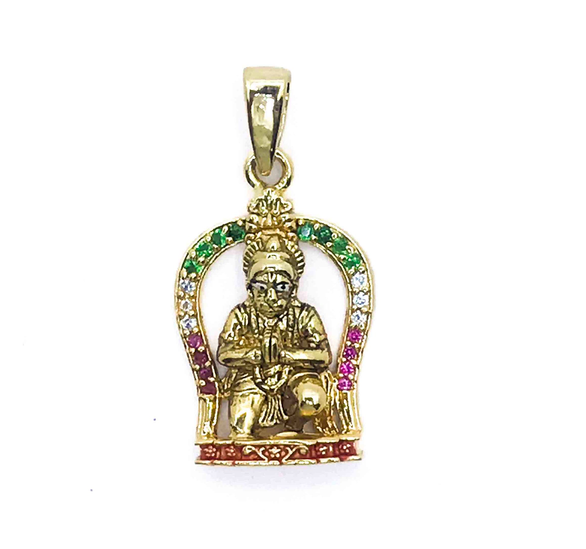 Hanuman Stuti Silver 925 Pendant