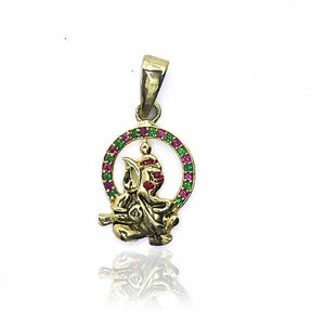 Ganesh Stuti Silver 925 Pendant