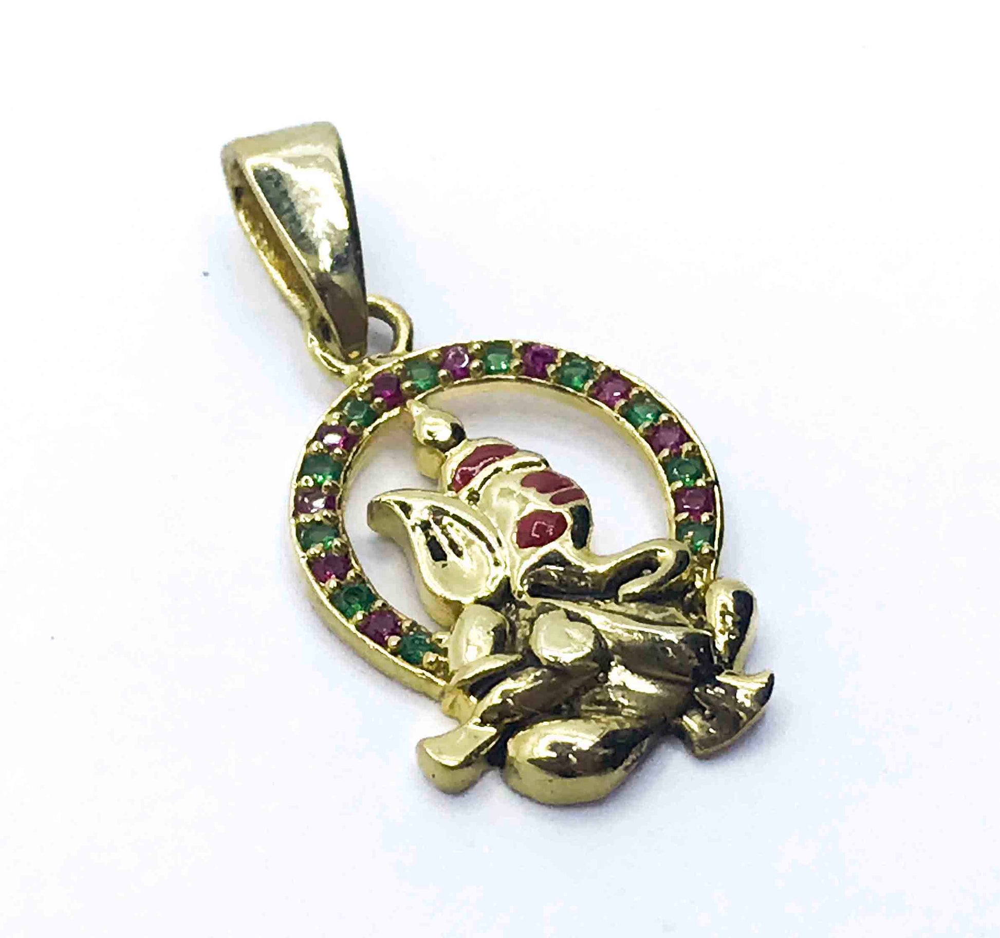 Ganesh Stuti Silver 925 Pendant