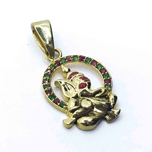 Ganesh Stuti Silver 925 Pendant