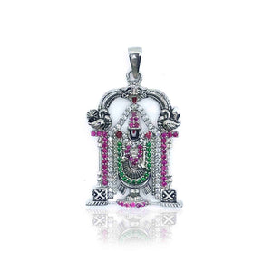 Sri Tirumula Balaji Silver 925 Pendant