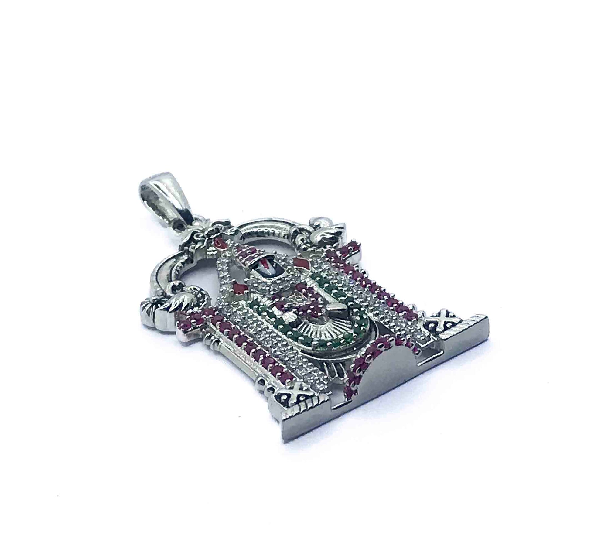 Sri Tirumula Balaji Silver 925 Pendant