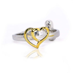 Lovey Heart Silver 925 Ring