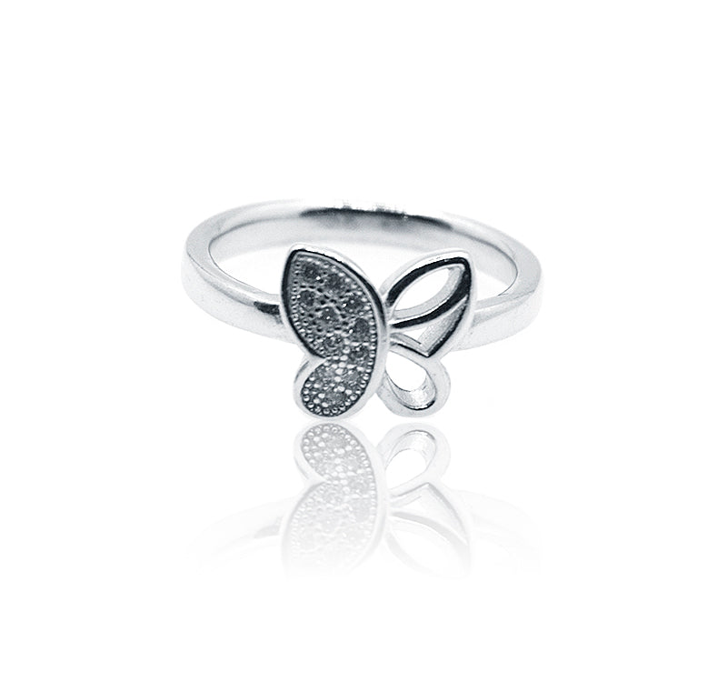 Madam Butterfly Silver 925 Ring