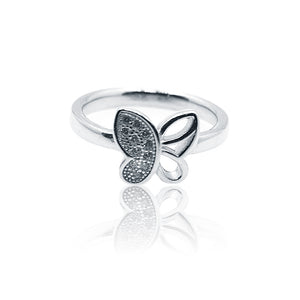 Madam Butterfly Silver 925 Ring