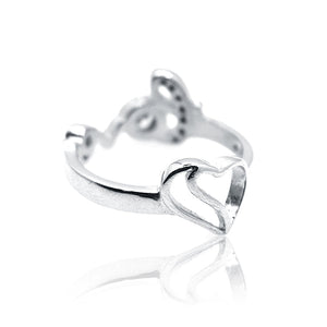 Love Heart Silver 925 Ring