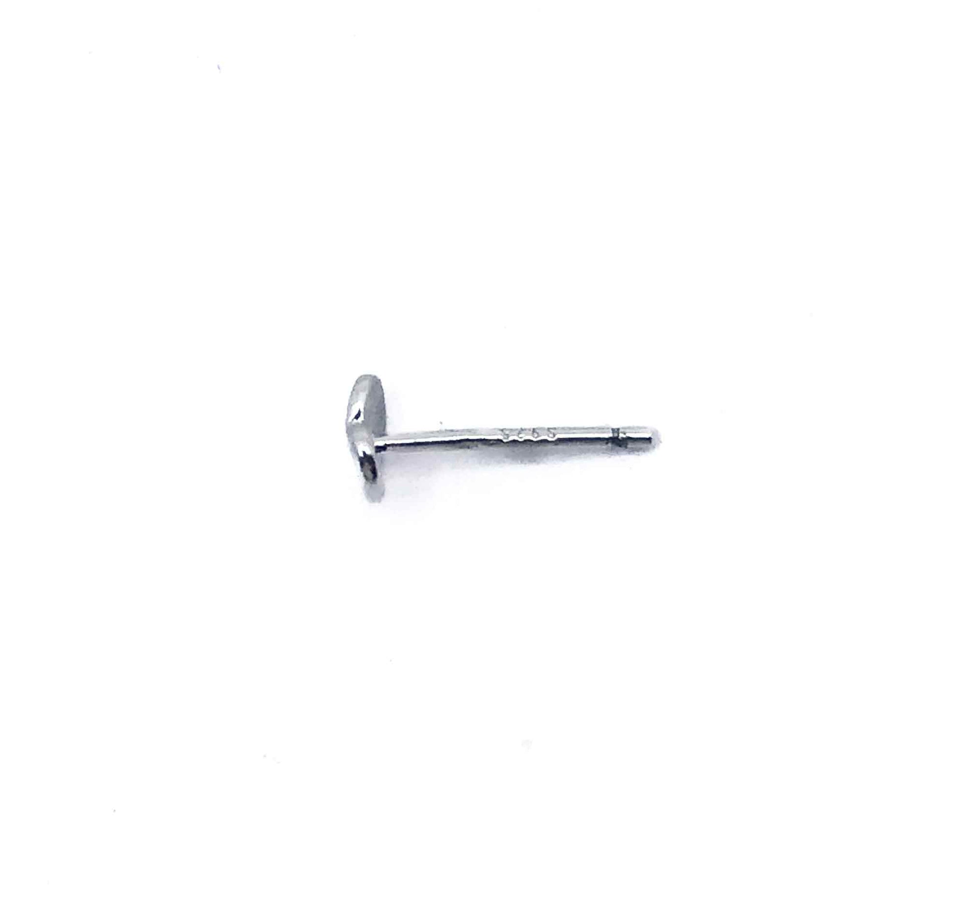 Key To Heart Silver 925 Studs