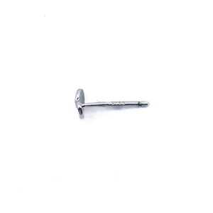 Key To Heart Silver 925 Studs