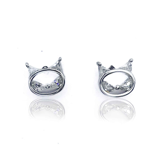 Kitten Silver 925 Studs