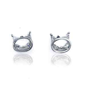 Kitten Silver 925 Studs