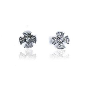 Sweet Magnolia Silver 925 Studs