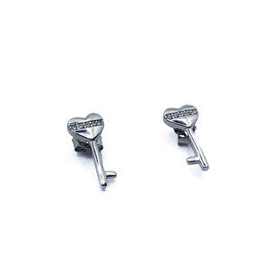 Keys Silver 925 Studs