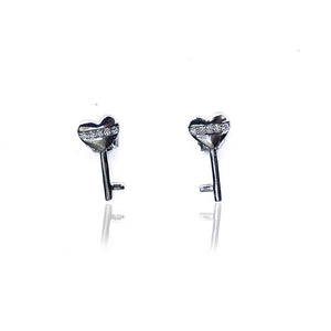 Keys Silver 925 Studs