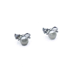 Bow Silver 925 Studs