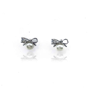 Bow Silver 925 Studs