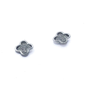 Studded Clover Silver 925 Studs