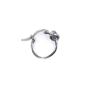 Daegu Silver 925 Hoop Earrings