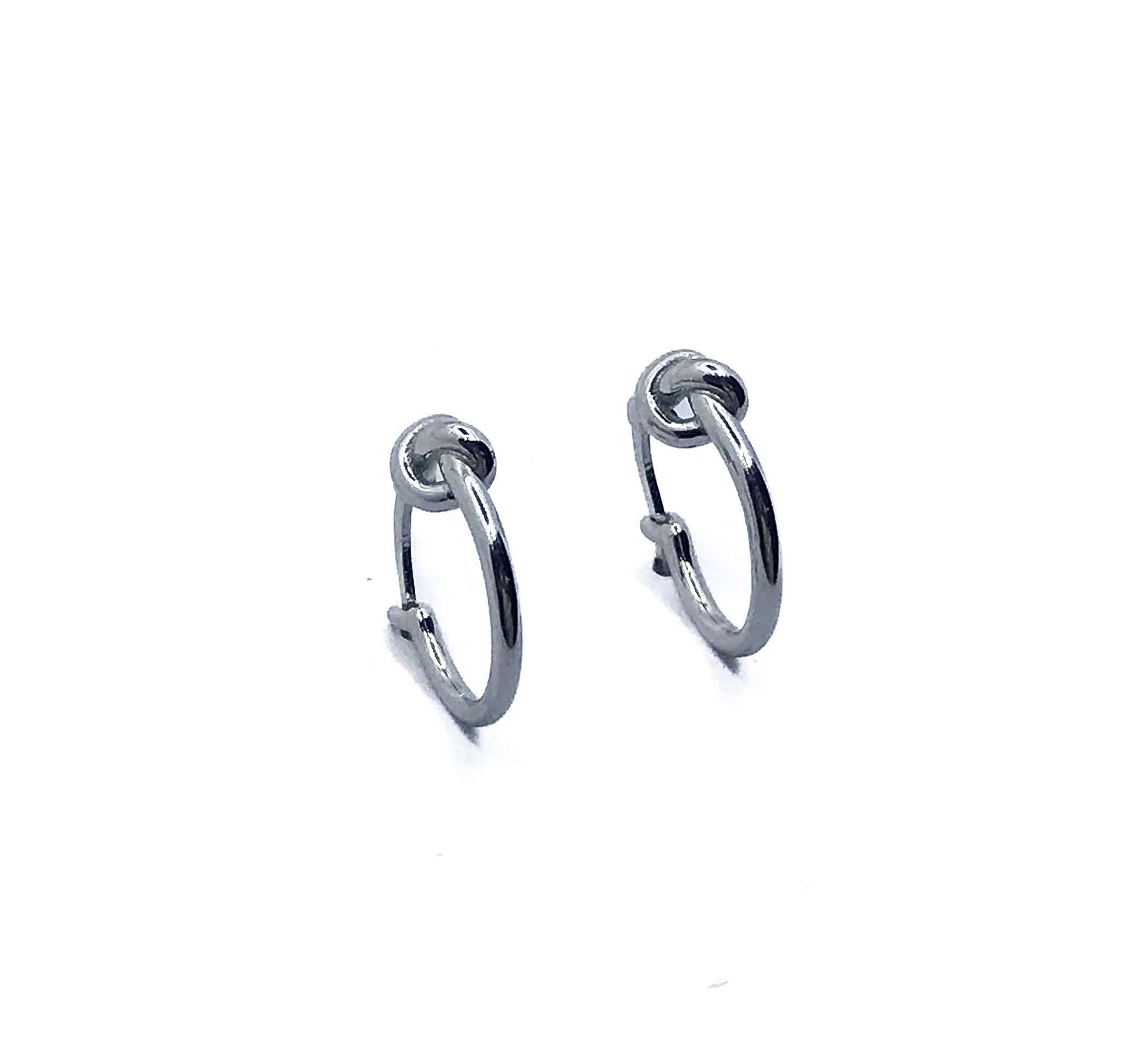 Daegu Silver 925 Hoop Earrings