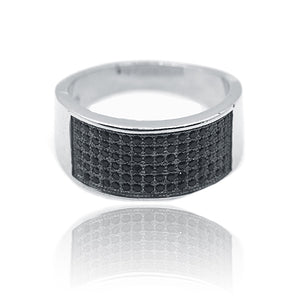 Black Stone Turkish Silver 925 Ring