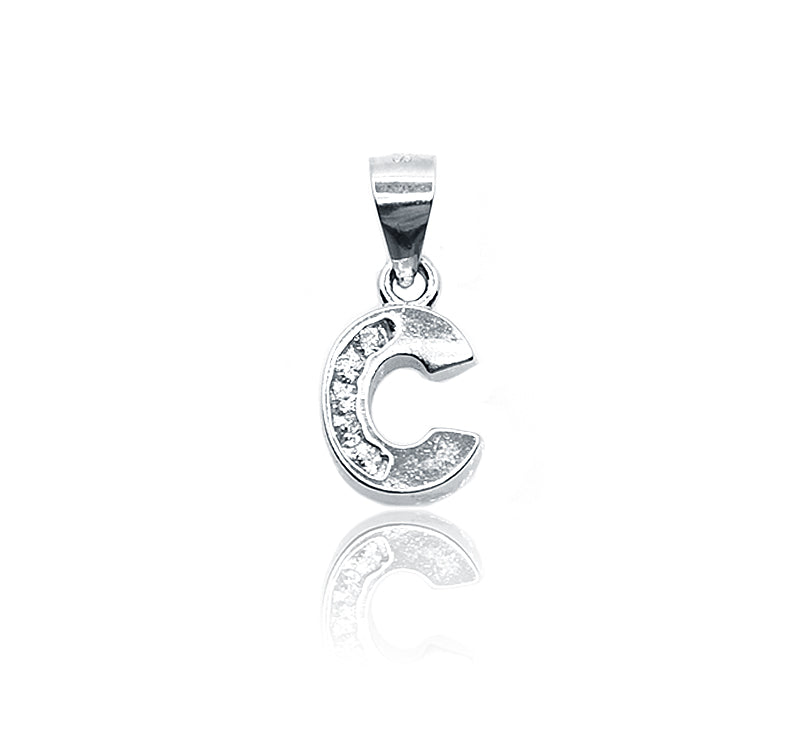 C Shape Silver 925 Pendant