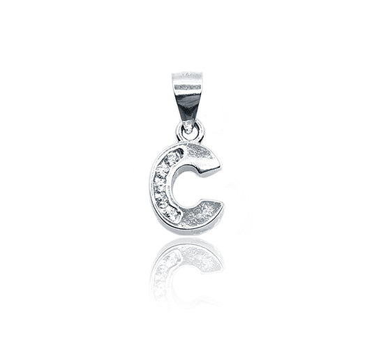 C Shape Silver 925 Pendant