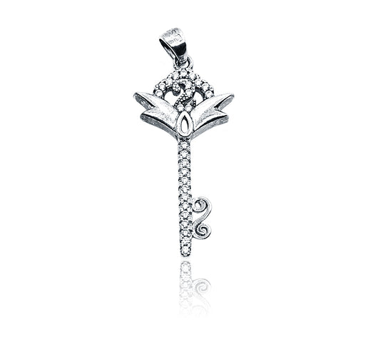 Mystical Key Silver 925 Pendant	Mystical Key Silver 925 Pendant