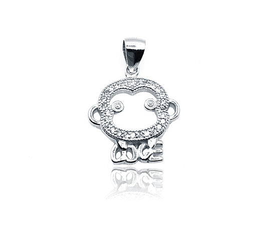 Teddy Love Silver 925 Pendant