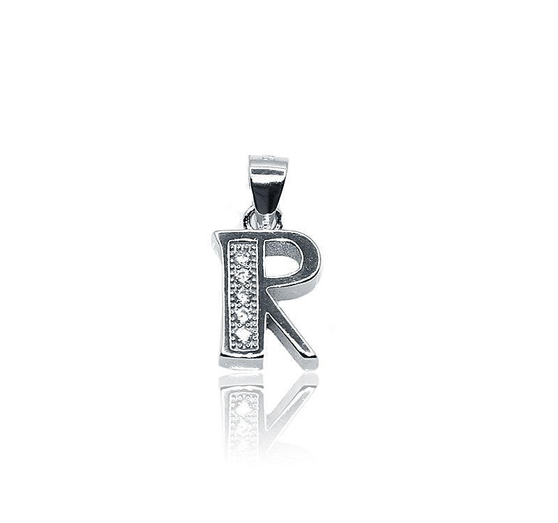 R Shape Silver 925 Pendant