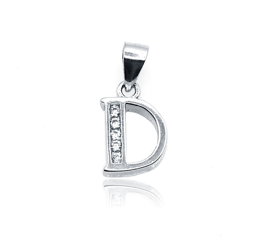 D Shape Silver 925 Pendant