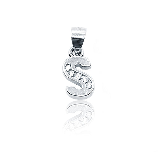 S Shape Silver 925 Pendant